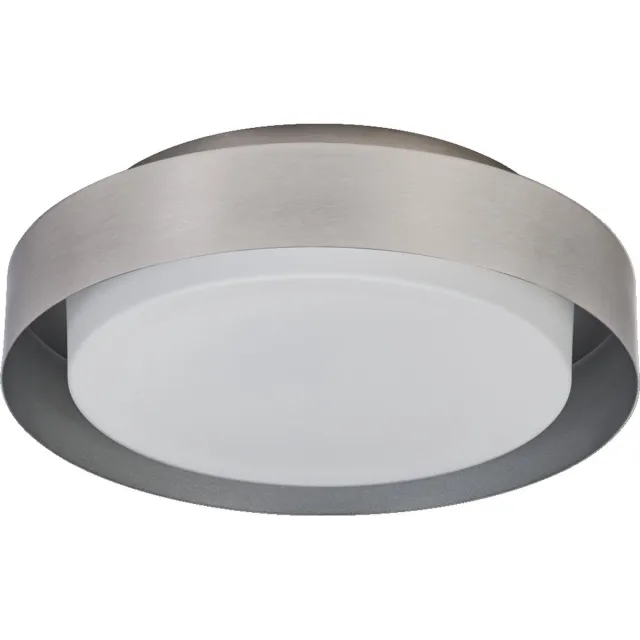 Ledvance Deckenleuchte LED ORBIS MADRID 29cm 2xE27, silber Nikkel