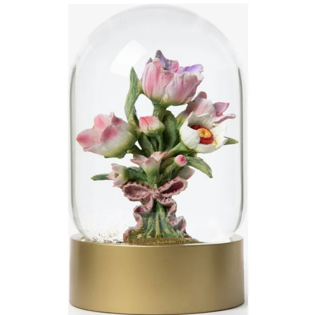 Sissy-Boy Sneeuwbol met tulpenbosje (9,5 cm) Goud