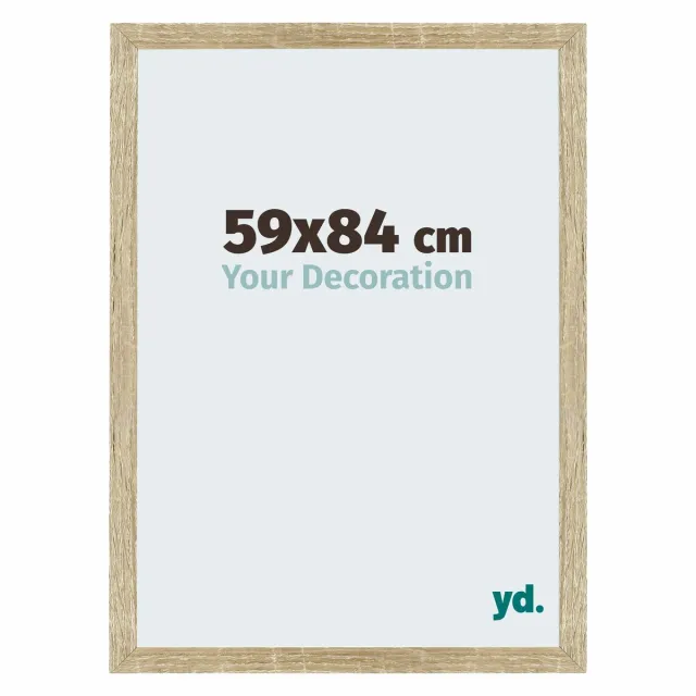 yd. Your Decoration - Fotolijst 59x84 cm - MDF - Sonoma Eiken - Mura