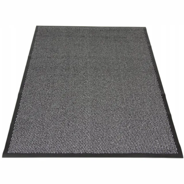 Krystynka Perfect Home Grote Antislip Deurmat 120x240 cm - Sterk Rubber - Grijs