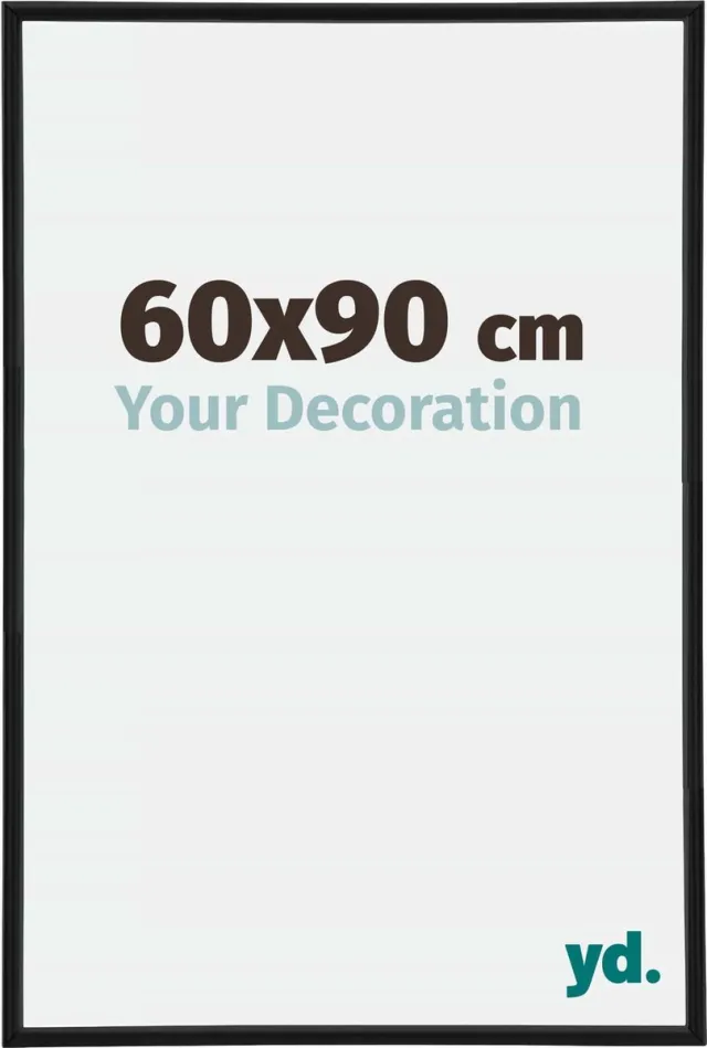 yd. Your Decoration - Fotolijst 60x90 cm - Kunststof - Zwart Mat - Annecy