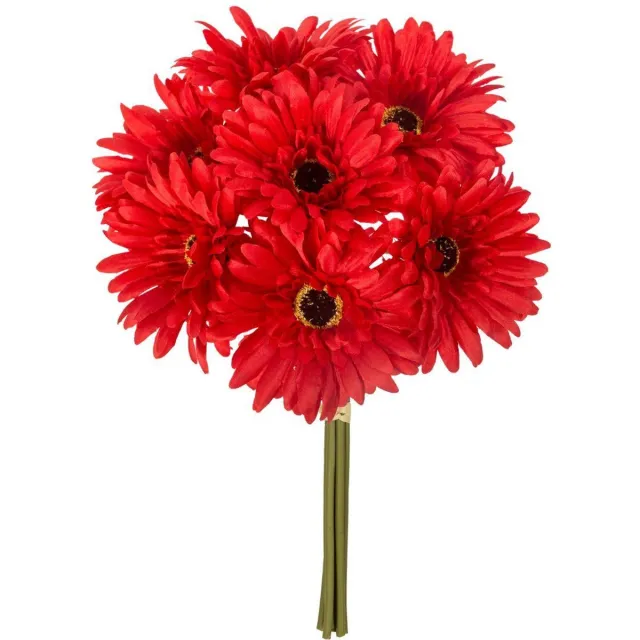Atmosphera Créateur d'intérieur® Boeket van 7 kunstgerbera's rouge