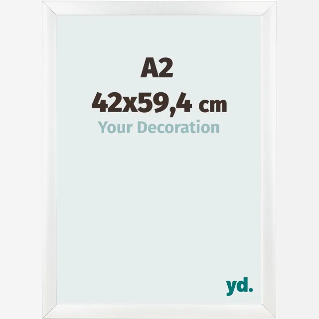 yd. Your Decoration - Fotolijst A2 42x59,4 cm - MDF - Wit Mat - Pisa