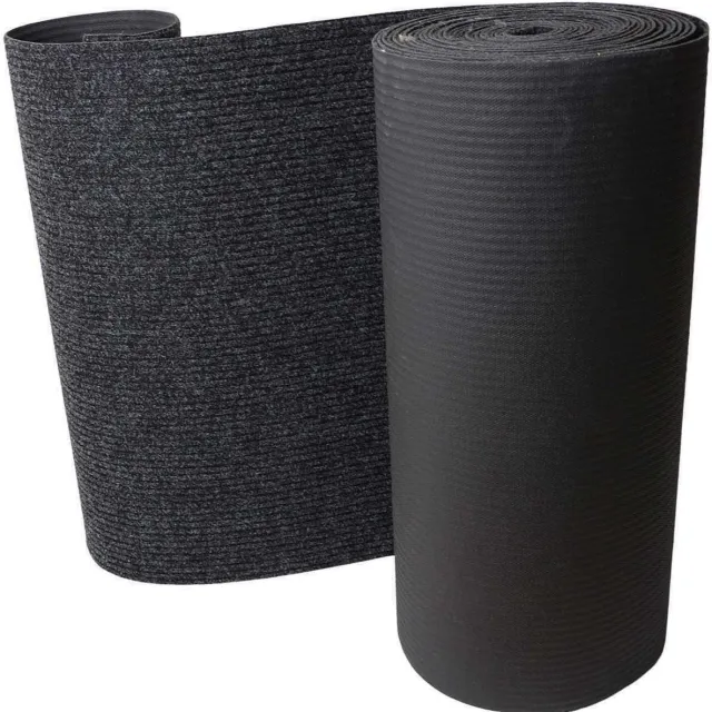 ELSIMONE CARPET Antislip Instapmat Rubber 100cm Breed - Op grijs
