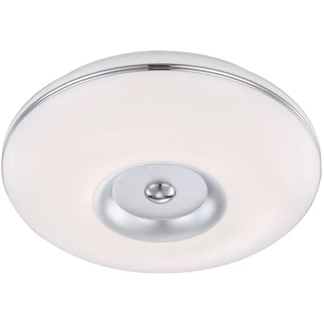 Globo Plafondlamp rond LED plafondlamp woonkamerlamp wit keukenlamp, 21W 1350lm warm wit, D 40x9,5 cm