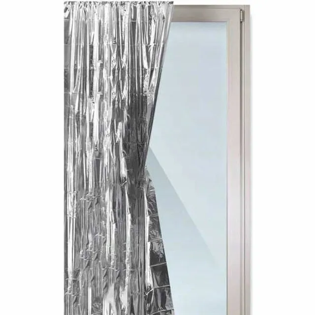 Westfalia Thermoscherm Aluminium Gordijn 90x220cm Zilver Zonwerend