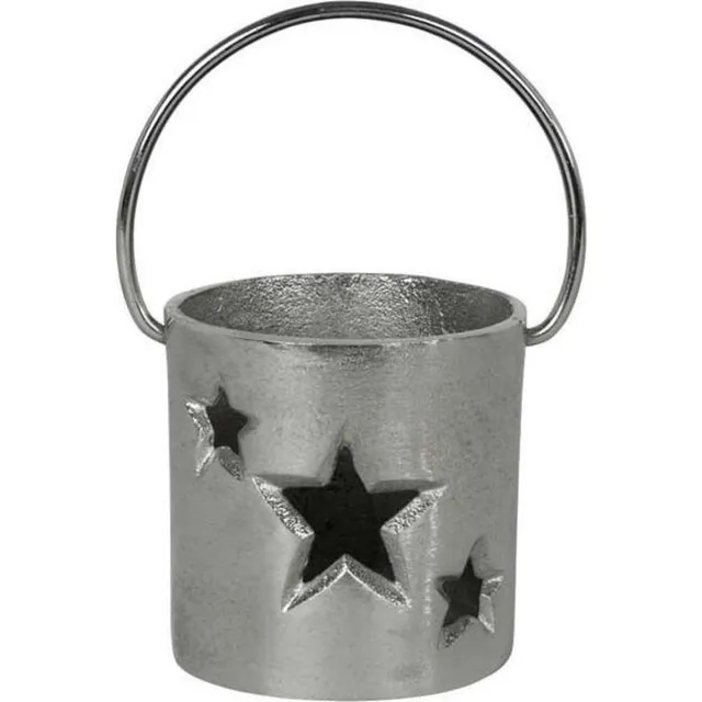 Mars & More Ster Recht - Windlicht - 10 cm - Aluminium