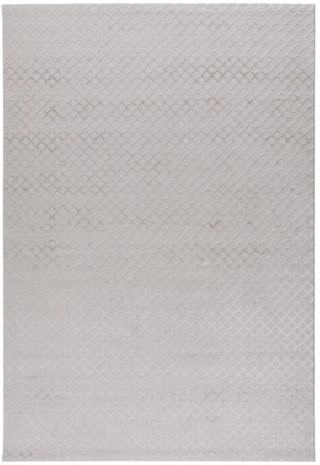 Dutch XXL Scandinavisch Vloerkleed | Tapijt | Calais | Ruiten | Zilver | 160x230 cm