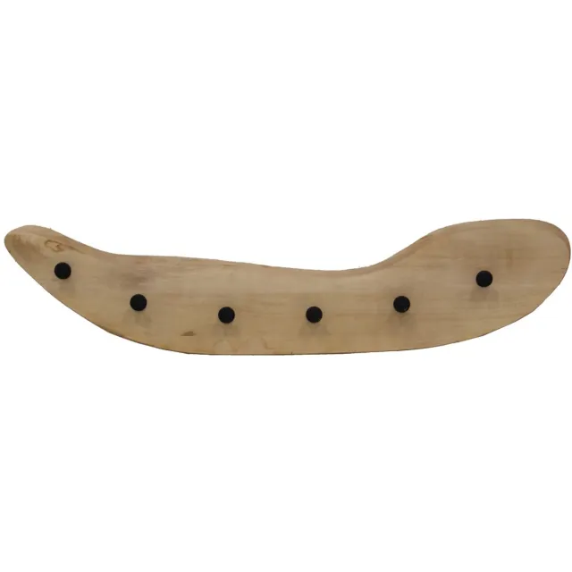 Giga Meubel Kapstok Mirthe - Naturel - Mangohout - 100cm