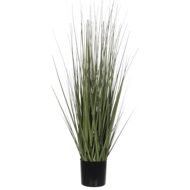 Mica Decorations Gras Kunstplant - H92 x Ø35 cm - Groen