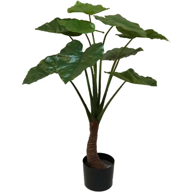 Emerald Kunstplant Alocasia 90cm - Kunstplant voor binnen Groen