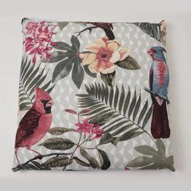 Madison sierkussen 45x45 cm Faya pink Meerkleurig