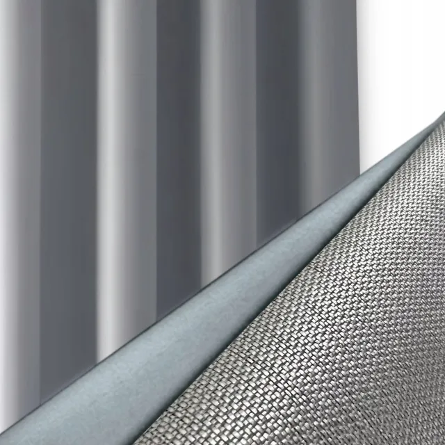PRESTIQUA Thermo Blackout Gordijnen Velours 180x195cm Lichtgrijs - 100% Verduisterend