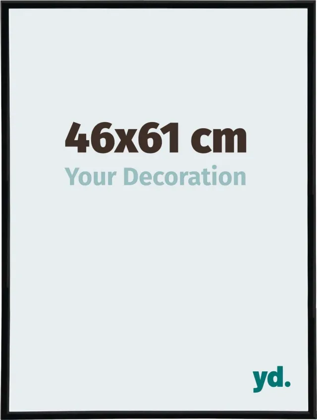 yd. Your Decoration - Fotolijst 46x61 cm - Kunststof - Zwart Hoogglans - Annecy