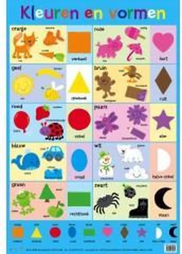 Edutrix Kleuren en vormen Multicolor