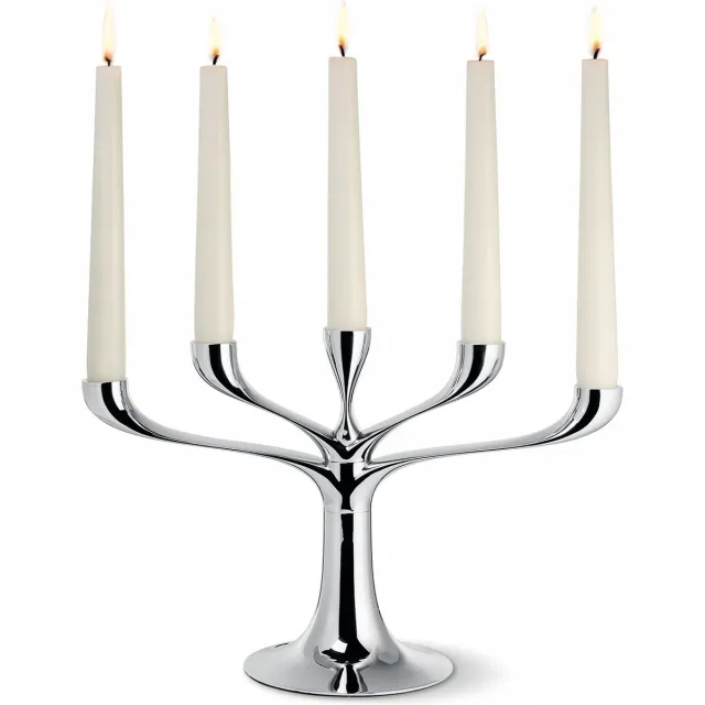 Philippi Modulaire Kandelaar - Verstelbaar & Elegant Zilver