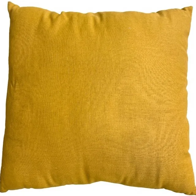 jolipa Kussen - Sierkussen - type 72009 - 40cm x 40cm - Kleur: Okergeel - Prijs per stuk Okergeel type 72009