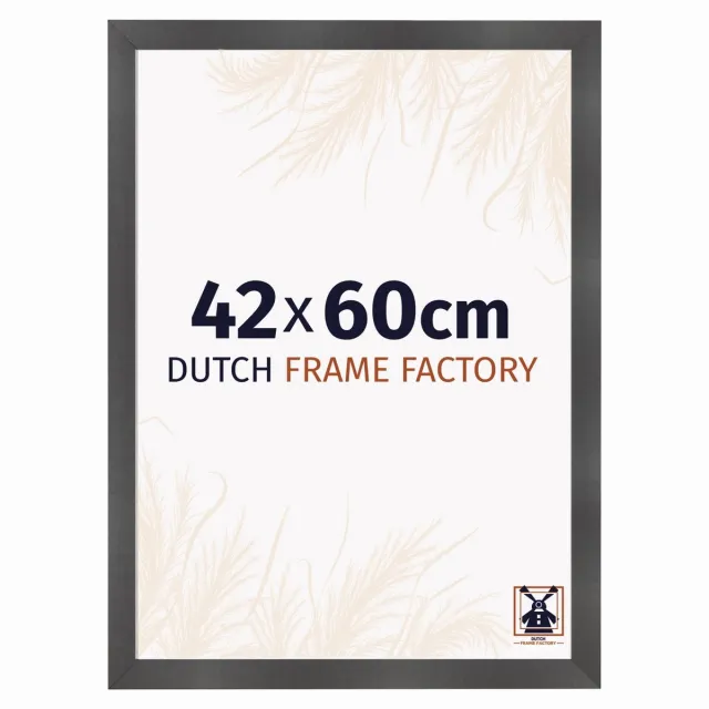 Dutch Frame Factory Fotolijst 42x60 cm - MDF - Zwart Mat - Praag