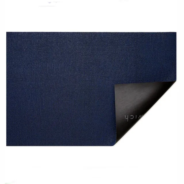 CHILEWICH Solid-Indigo-Deurmat-46x71-cm indigo/diep donkerblauw