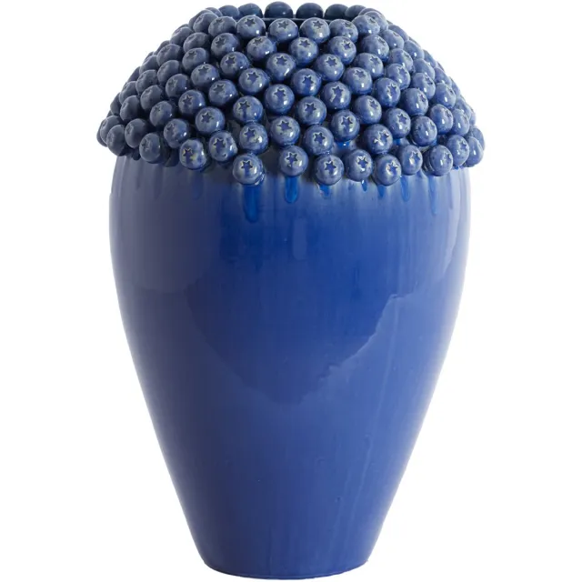 Light & Living Vaas LOVRO - Ø39.5x57 cm - Blauw