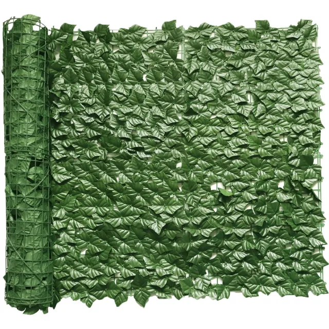 Ibenzoa Realistische Groene Kunsthaag voor Privacy en Decoratie Buitenshuis en Binnen