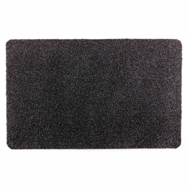 123deurmatten.nl Droogloopmat basalt 50x80cm - 9mm - Premium anti-slip deurmat - Wasbaar en droger - Deurmat binnen