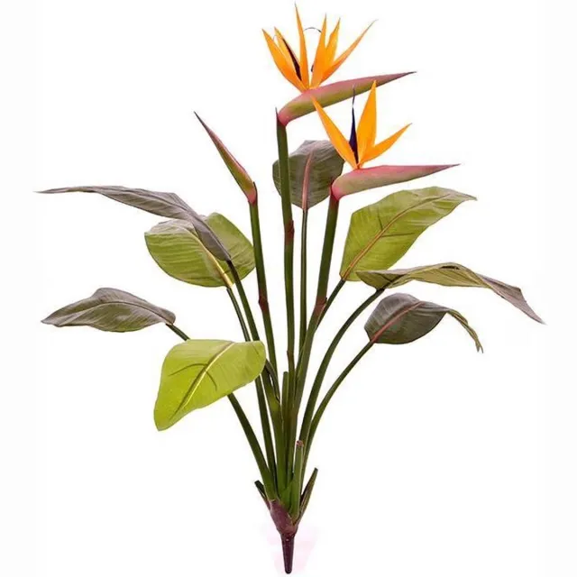 maxifleur Kunstplanten Strelitzia kunstplant 75cm Groen