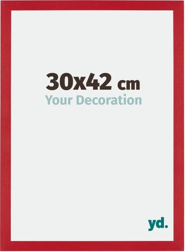 yd. Your Decoration - Fotolijst 30x42 cm - MDF - Rood - Mura