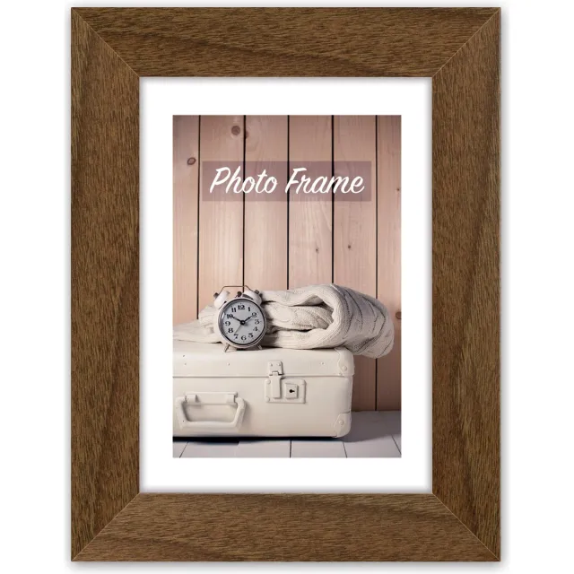 Zep Houten fotolijst bruin Nelson 8 voor foto formaat 13x18 - V21578