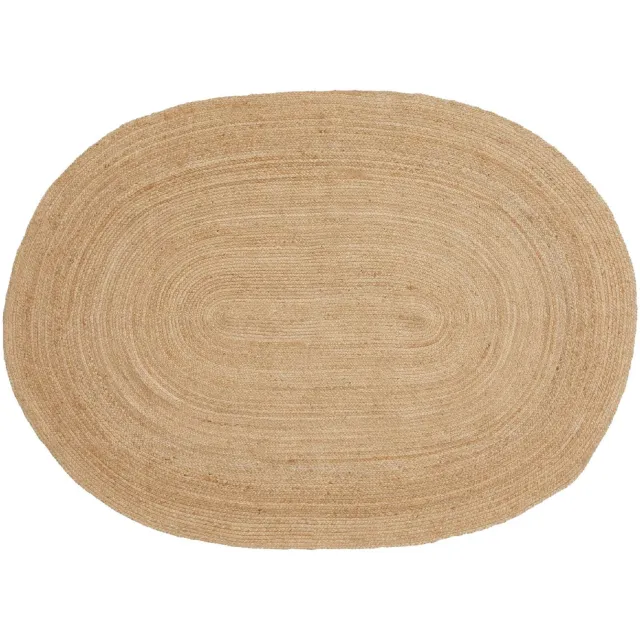 Nest of Nora Vloerkleed Auren - gevlochten jute - Rechthoekig - Natural - Boho Bruin