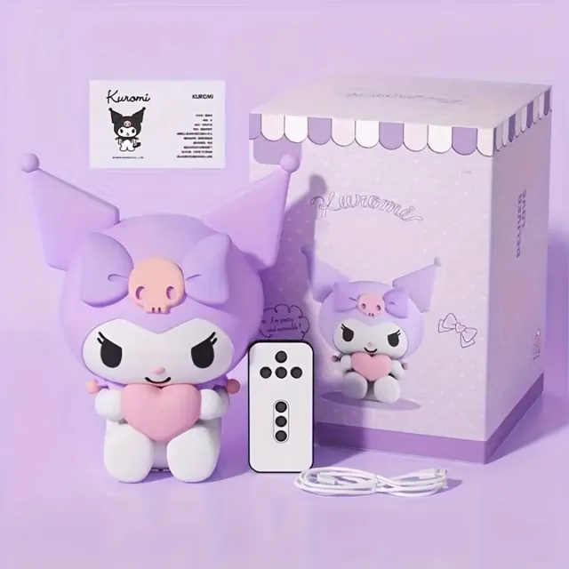Sanrio Kuromi nachtlamp - touch functie - draadloos - Kuromi - Hello Kitty - My Melody - PomPomPurin - Pochacco - cadeau - Kawaii