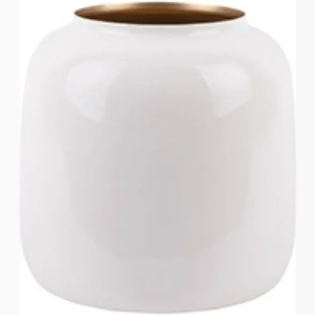Present Time Vaas Ivy Large - Wit - 11.5x11.5x20.5cm - Modern