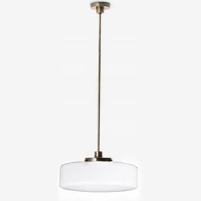 Coloured by Art Hanglamp Low Cilinder Ø 30 20's Brons - Art Deco Trade