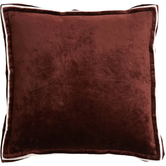 Light & Living sierkussen Baxley (45x45 cm) donkerbruin