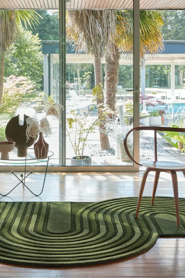 Flair Rugs Conway Retro vloerkleed groen, foto 2