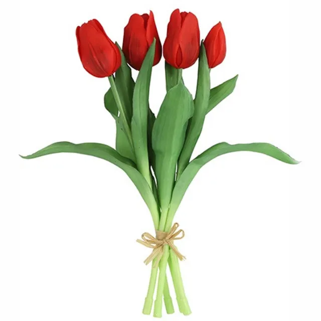 Countryfield Kunstboeket Tulipa d.rood