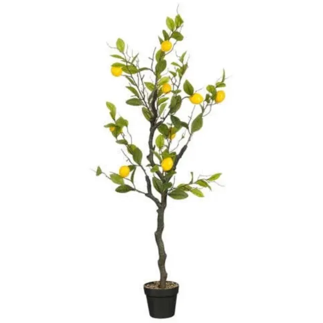 Mica Decorations Kunstplant Citroenboom H120xD50cm Groen
