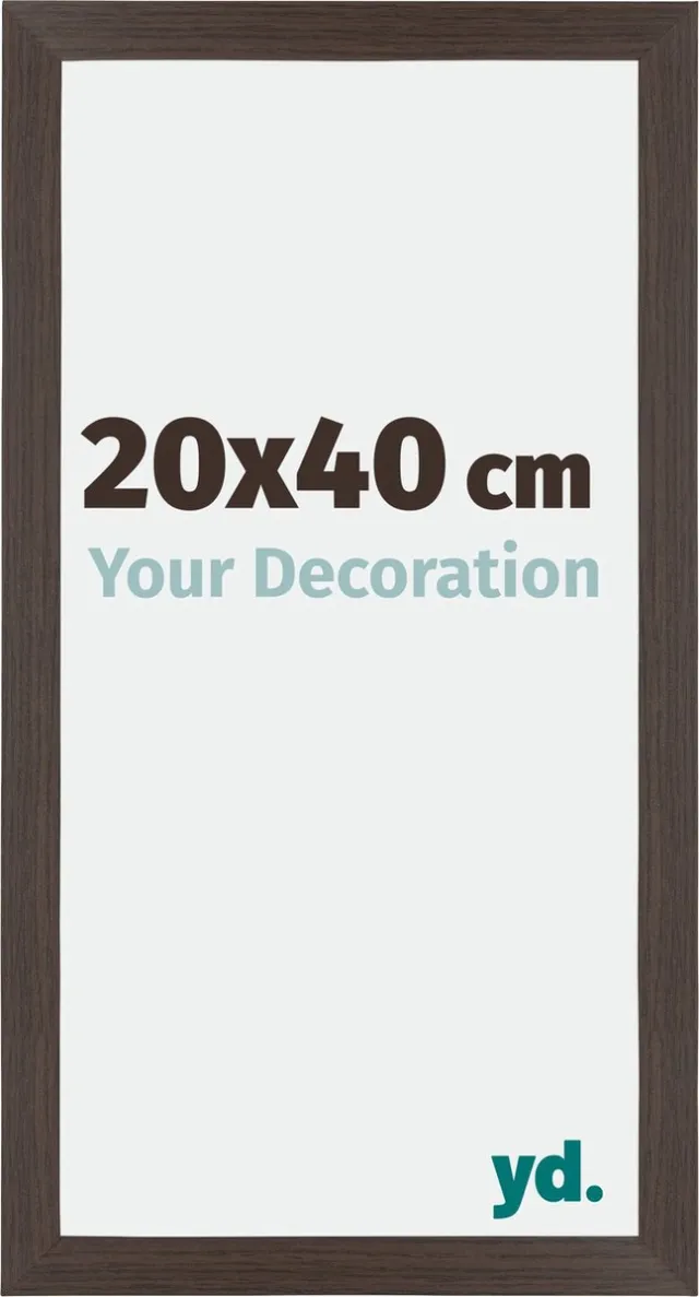 yd. Your Decoration - Fotolijst 20x40 cm - MDF - Eiken Donker - Mura