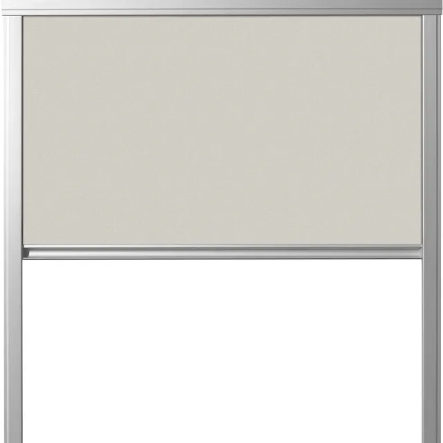 Contrio Verduisterend Rolgordijn passend op VELUX DAKRAAM 134x98 - U04- *Beige*