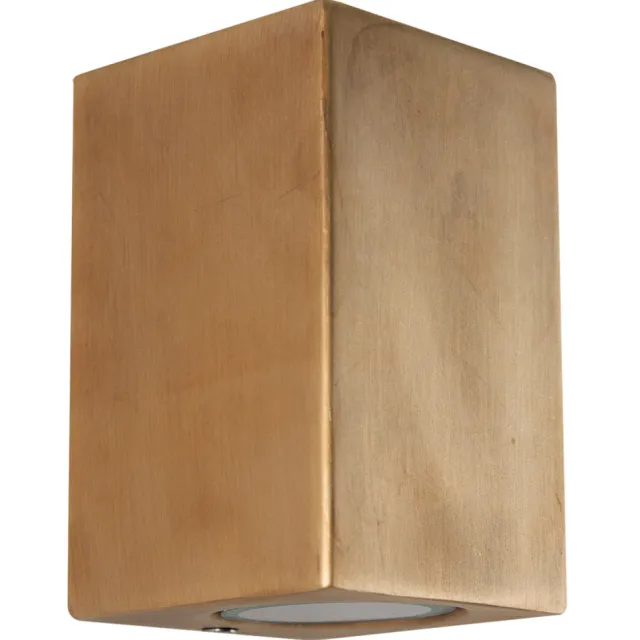 KS Verlichting Geo Muurlamp Messing