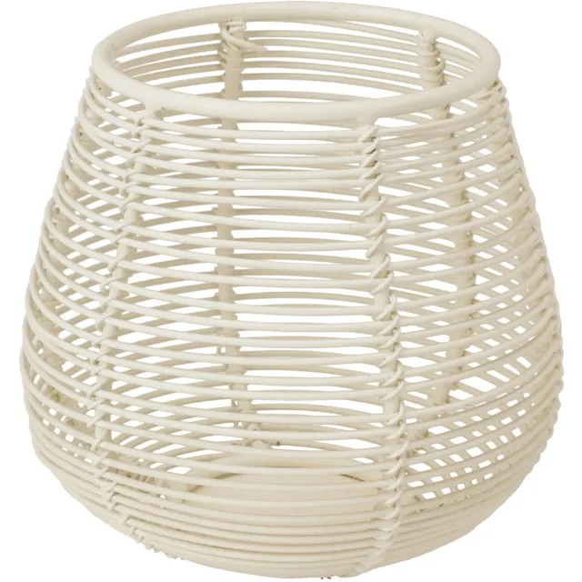 Home & Styling Collection Home Styling Collection - Theelichthouder, metaal, 10 x 9 cm Wit