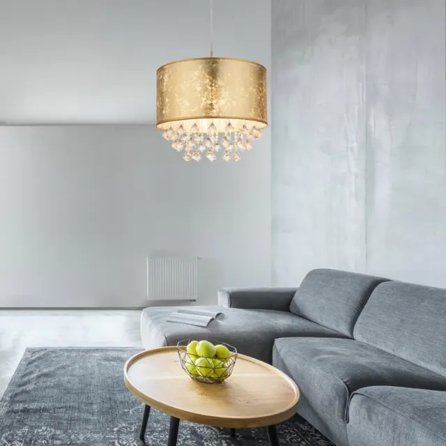 Globo Hanglamp - goud - Amy - metaal - Ø 40cm - E27 - 15187H3 - Globo