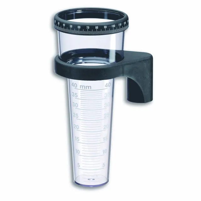 TFA Dostmann TFA Regenmeter/neerslagmeter - analoog - kunststof - 21 cm - zonder stok - buiten/tuin
