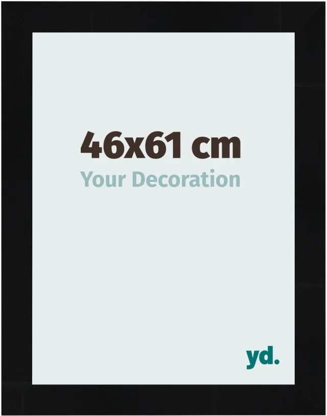 yd. Your Decoration - Fotolijst 46x61 cm - MDF - Zwart Hoogglans - Pisa