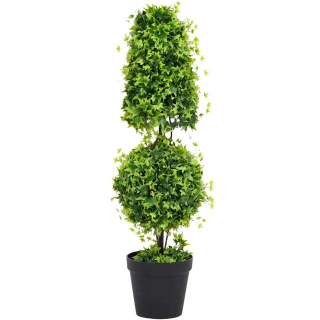 vidaXL Kunstplant met pot buxus 100 cm groen
