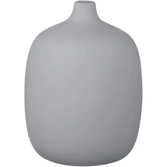 Blomus Ceola Vaas Tradewinds | Lichtgrijs | Keramiek