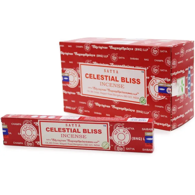 Ancient Wisdom Satya Wierook - Celestial Bliss - doos 12 pakjes van 15 gram