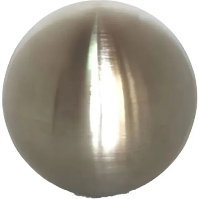 Buitengewoon Boet Buitengewoon de boet - Deco Heksenbol Zilver Mat Roestvrij Staal 25 cm onbekend