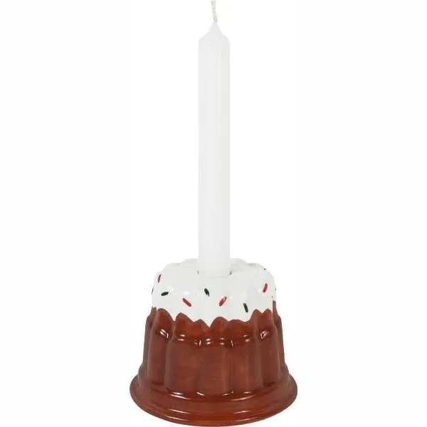 Blond Amsterdam kerst kandelaar pudding multi