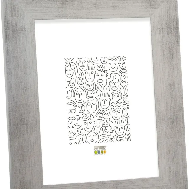 Deknudt Frames fotolijst S43BD1 - antiek zilverkleur - foto 18x24 cm